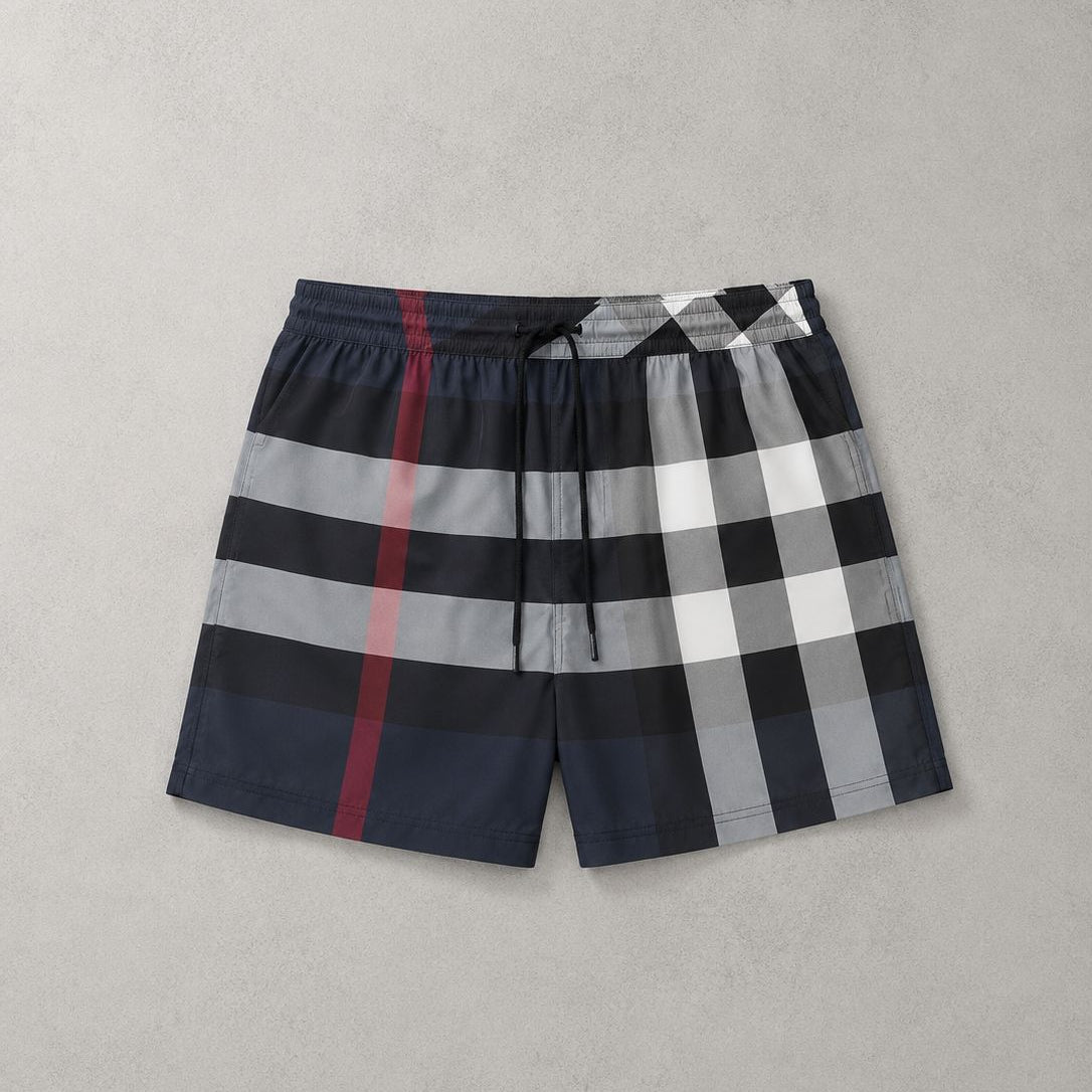 SHORT BRB Bleu & Black